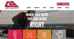 Desktop Screenshot of andyegan.com